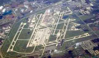 Paving project at Detroit Metropolitan Airport