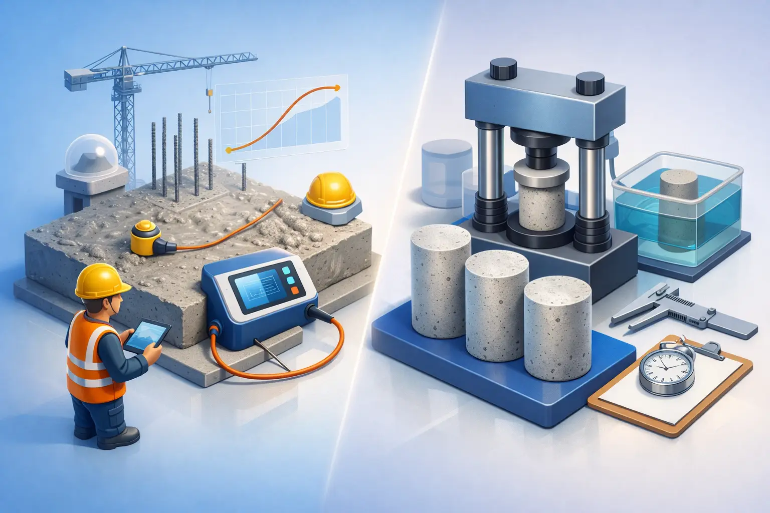 Concrete Maturity Versus Cylinder Tests Compared