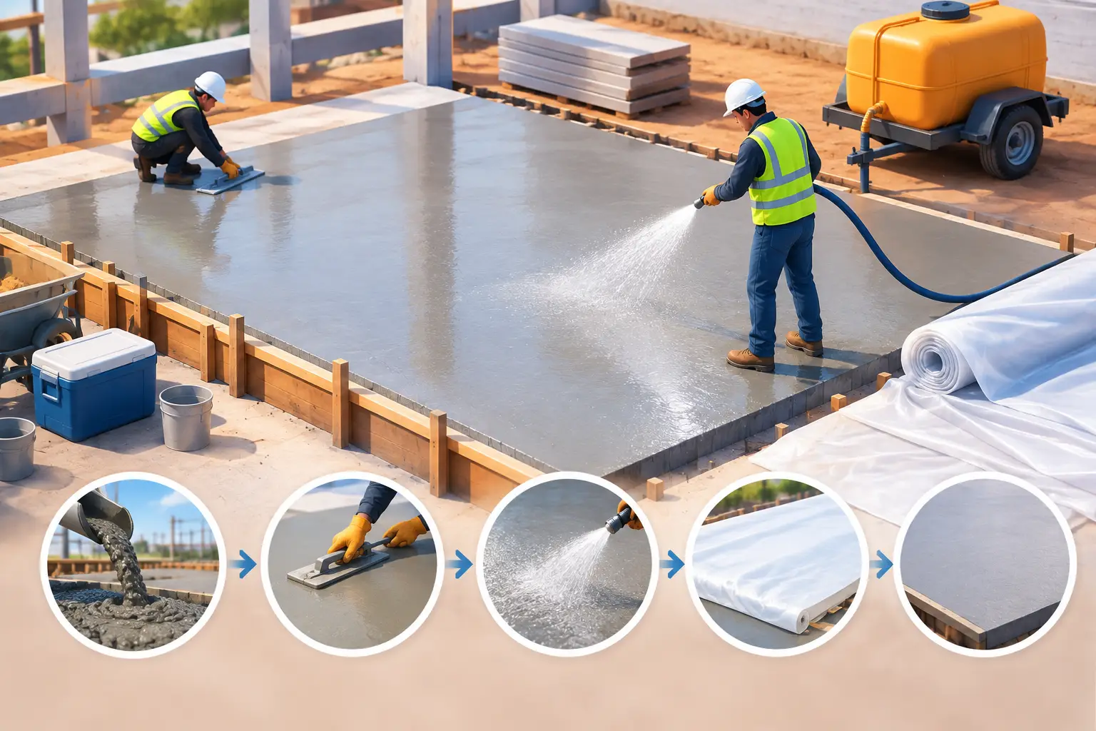 Construction Curing Workflow Guide for Field Teams