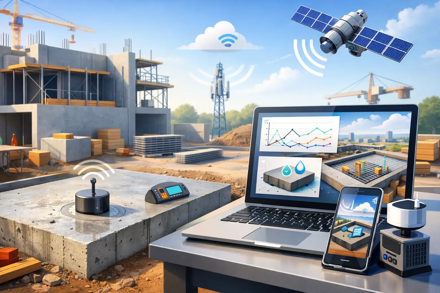 How to Track Curing Remotely on Concrete Projects