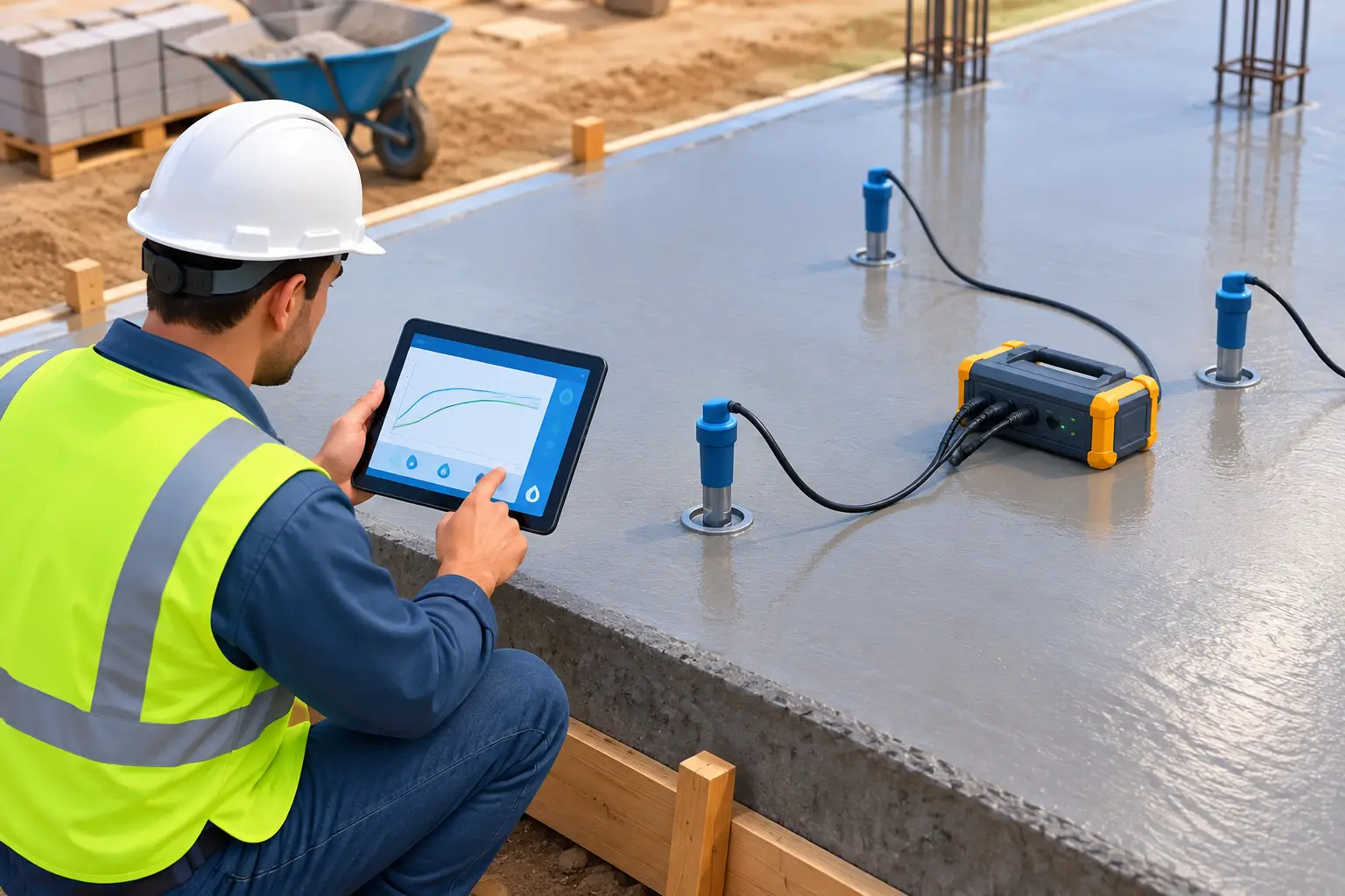 How to Monitor Concrete Hydration on the Jobsite