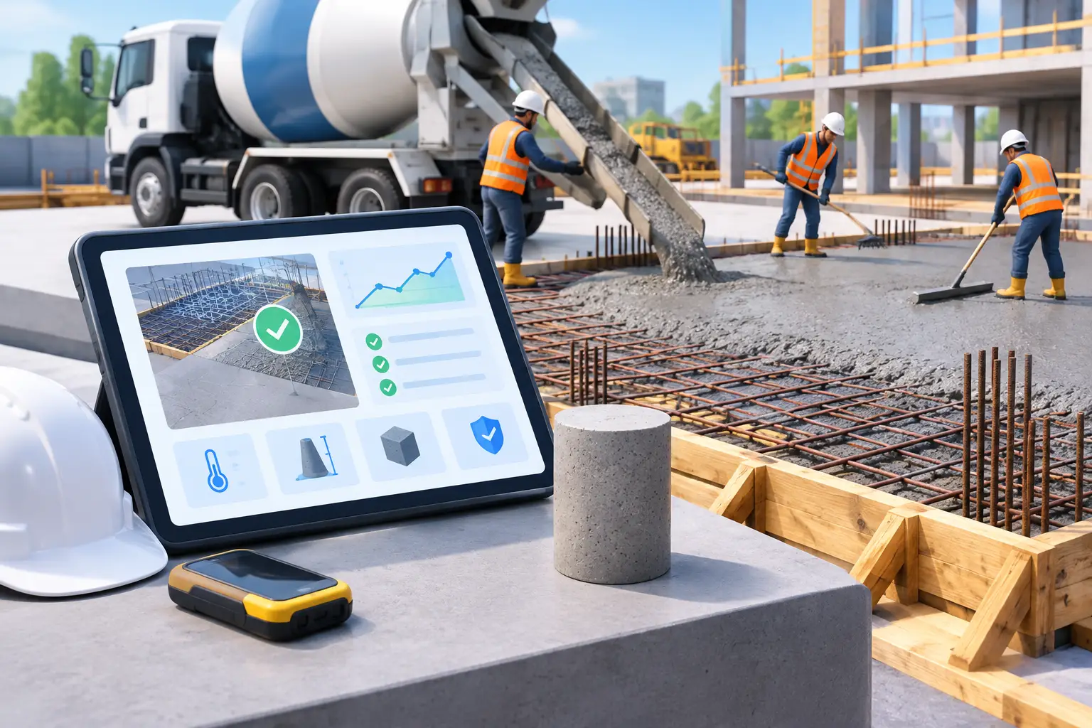 Top Concrete QA Software for Critical Pours
