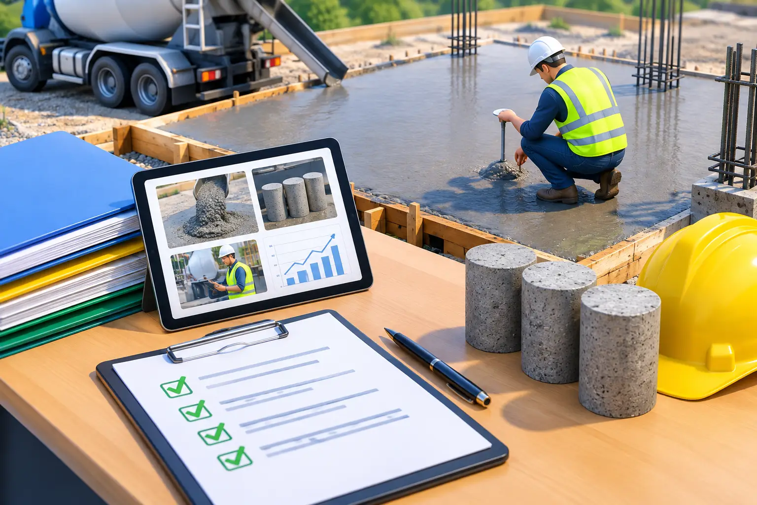 What Records Prove Concrete Compliance on Site?
